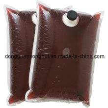 Red Wine Packaging Bag in Box/Liquid Coffee Bag/Bib Bag in Box